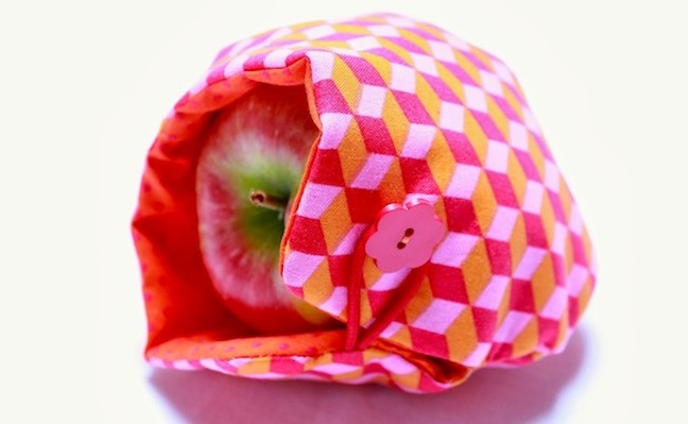 DIY appelzakje maken patroon handleiding